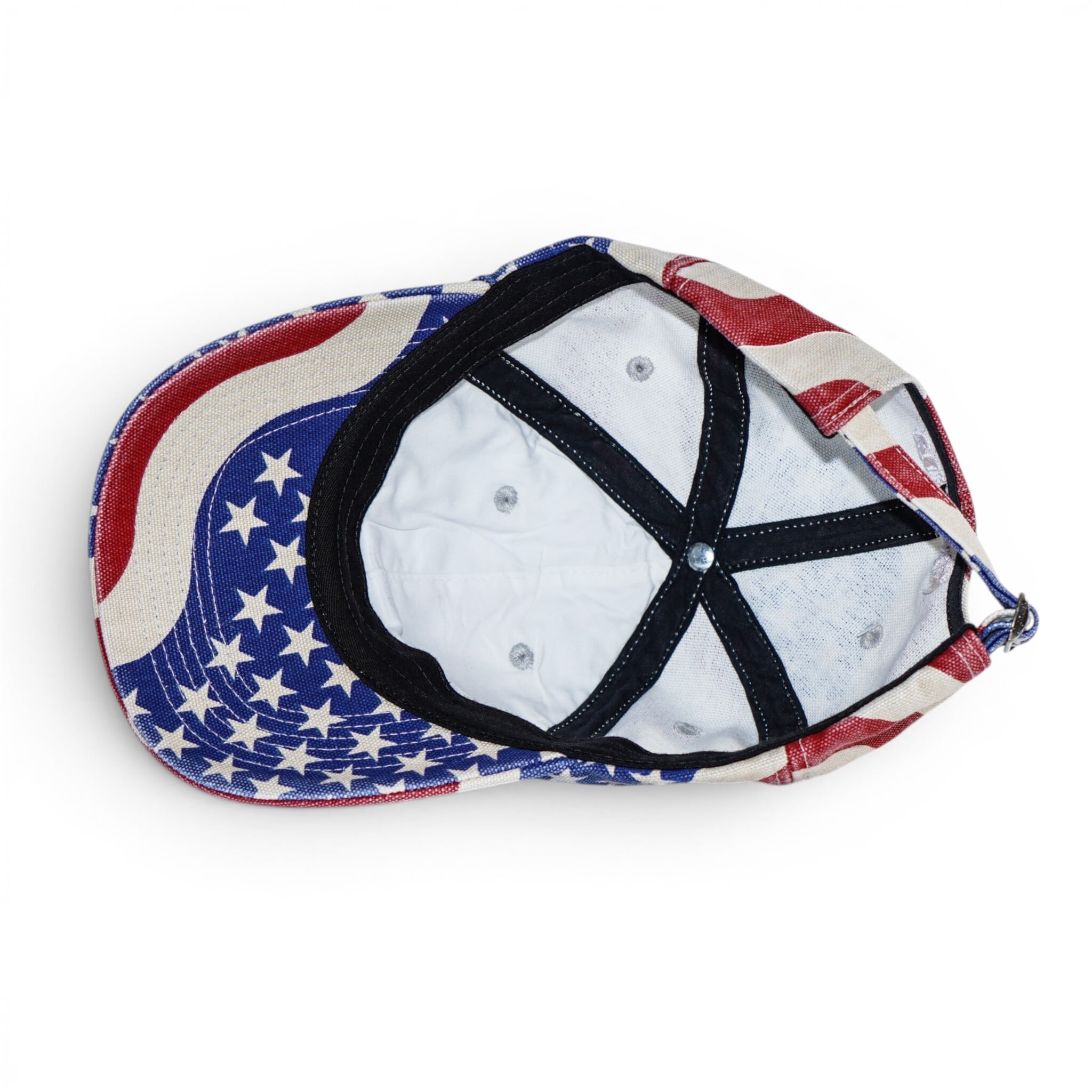 Supreme シュプリーム Pigment Coated 6-panel CAP USA 星条旗