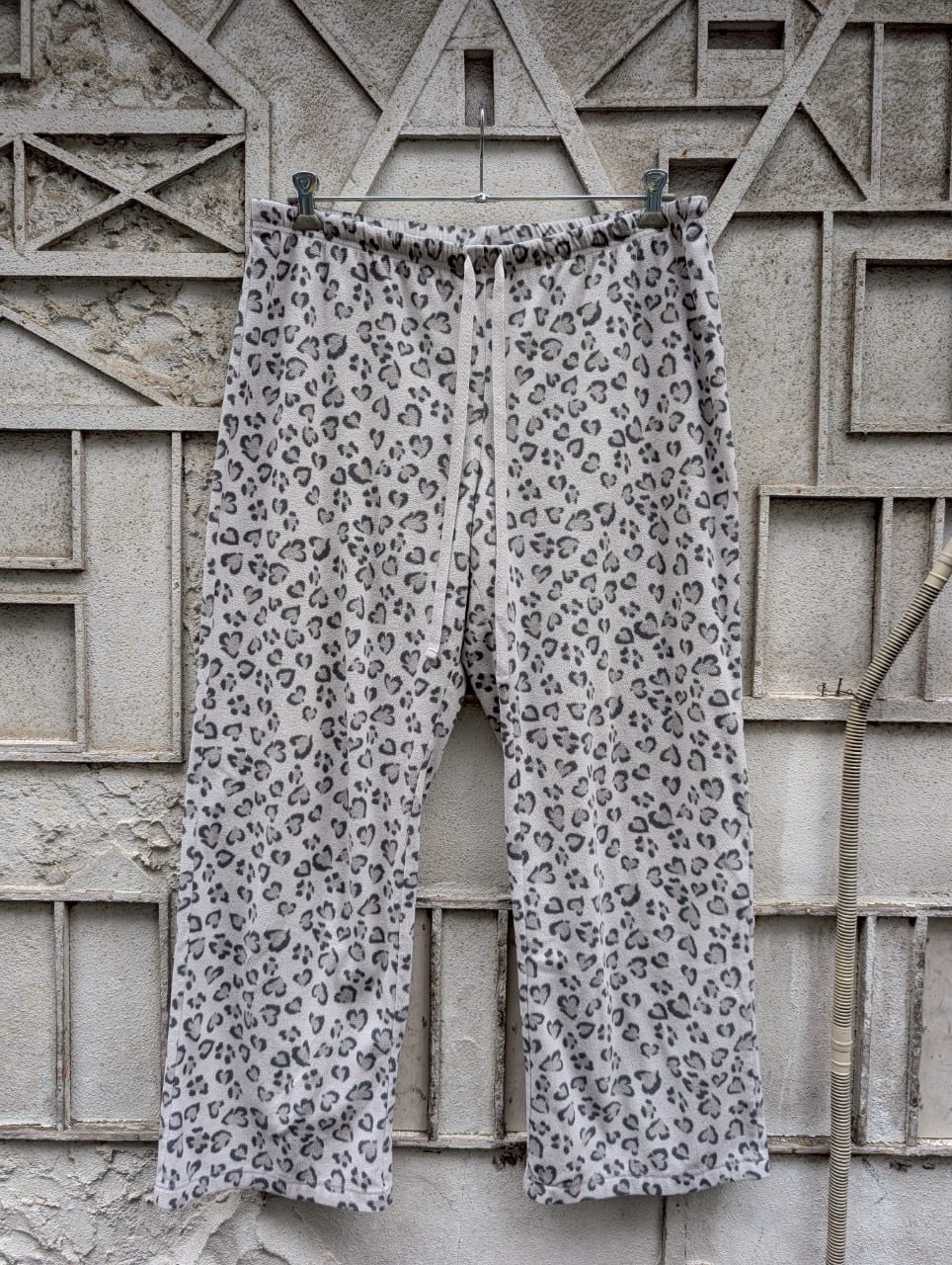 "SONOMA" leopard fleece pajama pants
