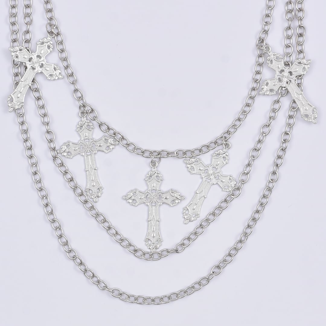 canvas ウォレットチェーン ステンレス ウォレットチェーン ボールチェーン シルバー 幅10mm 全長