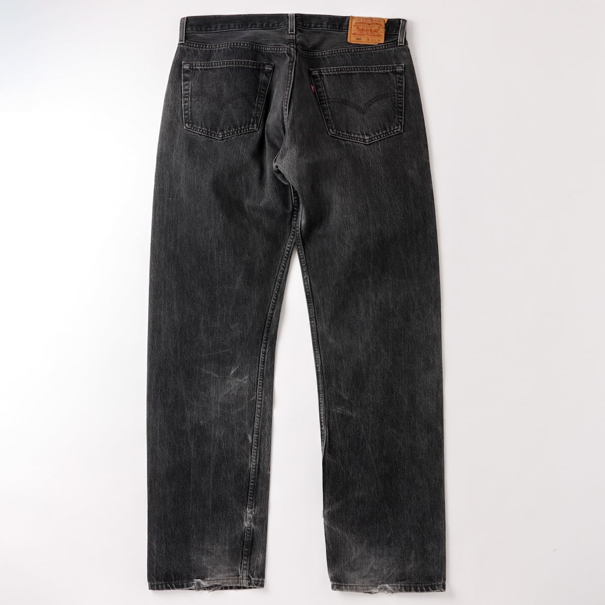 逸品】90s Vintage Levi's 501 ブラックデニム W38 実寸W36 オリジナル