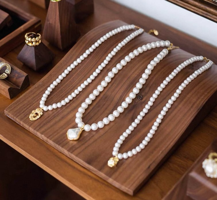 natural accessory wave plate ナチュラルアクセサリーウェーブディスプレイプレート