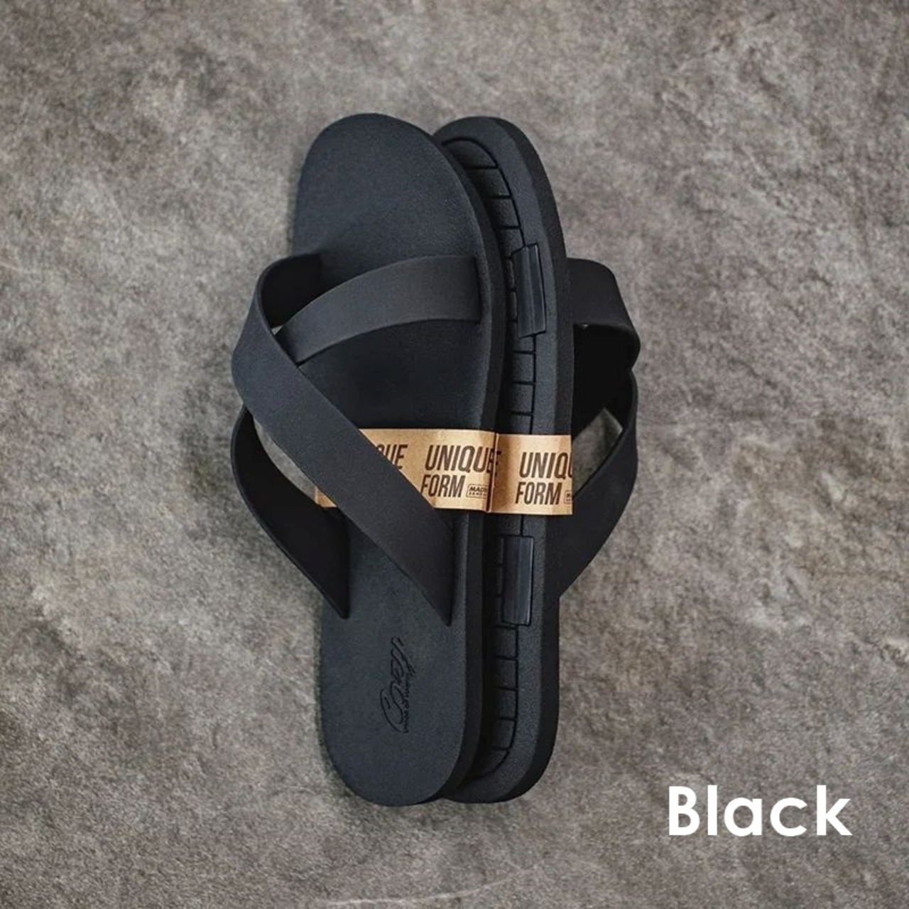 Cross Strap Slide Sandals / クロス ストラップ スライド サンダル