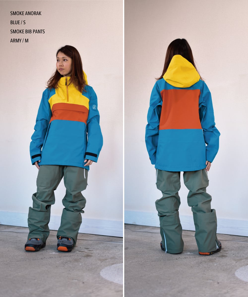 2019-2020 // SMOKE ANORAK // BLUE | unfudge ONLINE STORE