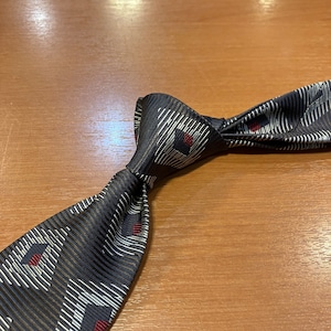 "未使用品" F.Marino "SFODERATO" SILK JACQUARD TIE