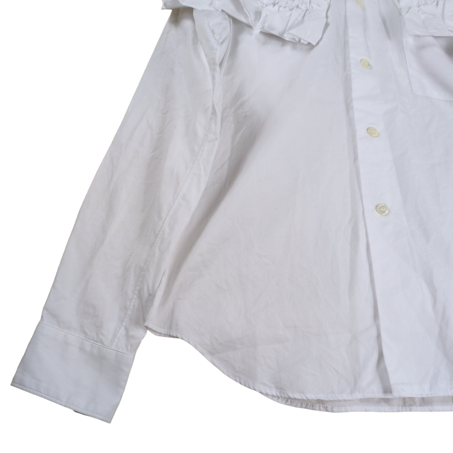 COMME des GARCONS GIRL 23SS フリル セーラーシャツ | Historia