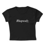 【Cat & Parfum】Rhapsody Logo Mini Tee