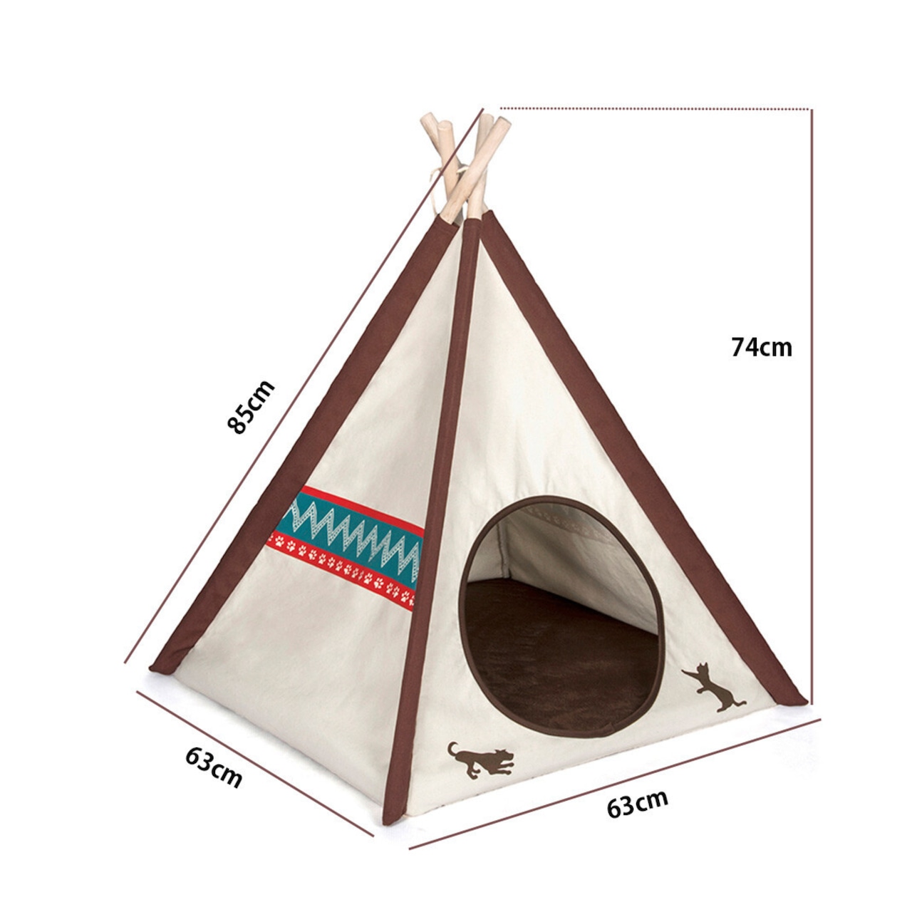 Teepee Tent【2 Colors】