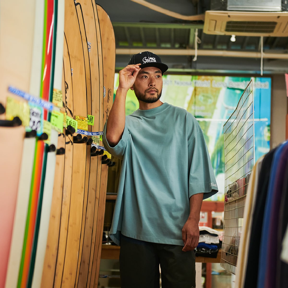 Heavy Smith GODDESS Emb SS Tee | Sunny Smith ～SURF n SK8～