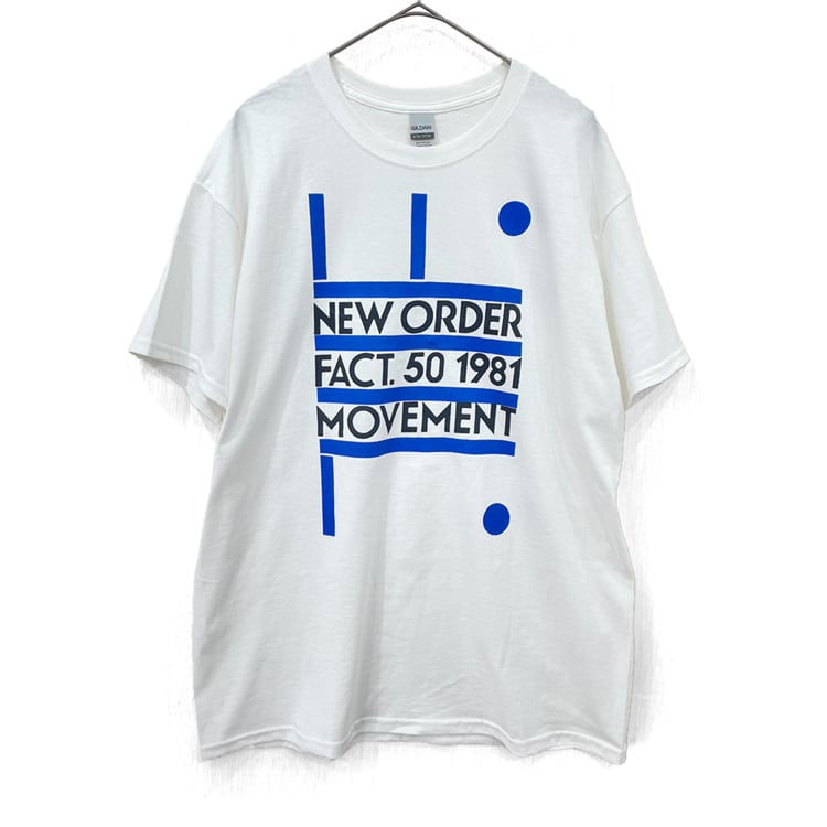 NEW ORDER 「ニューオーダー」「MOVEMENT」 バンドTシャツ ロックTシャツ【GILDAN  BODY】2000-neworder-mvmt | oguoy/Destroy it Create it Share it powered by  BASE