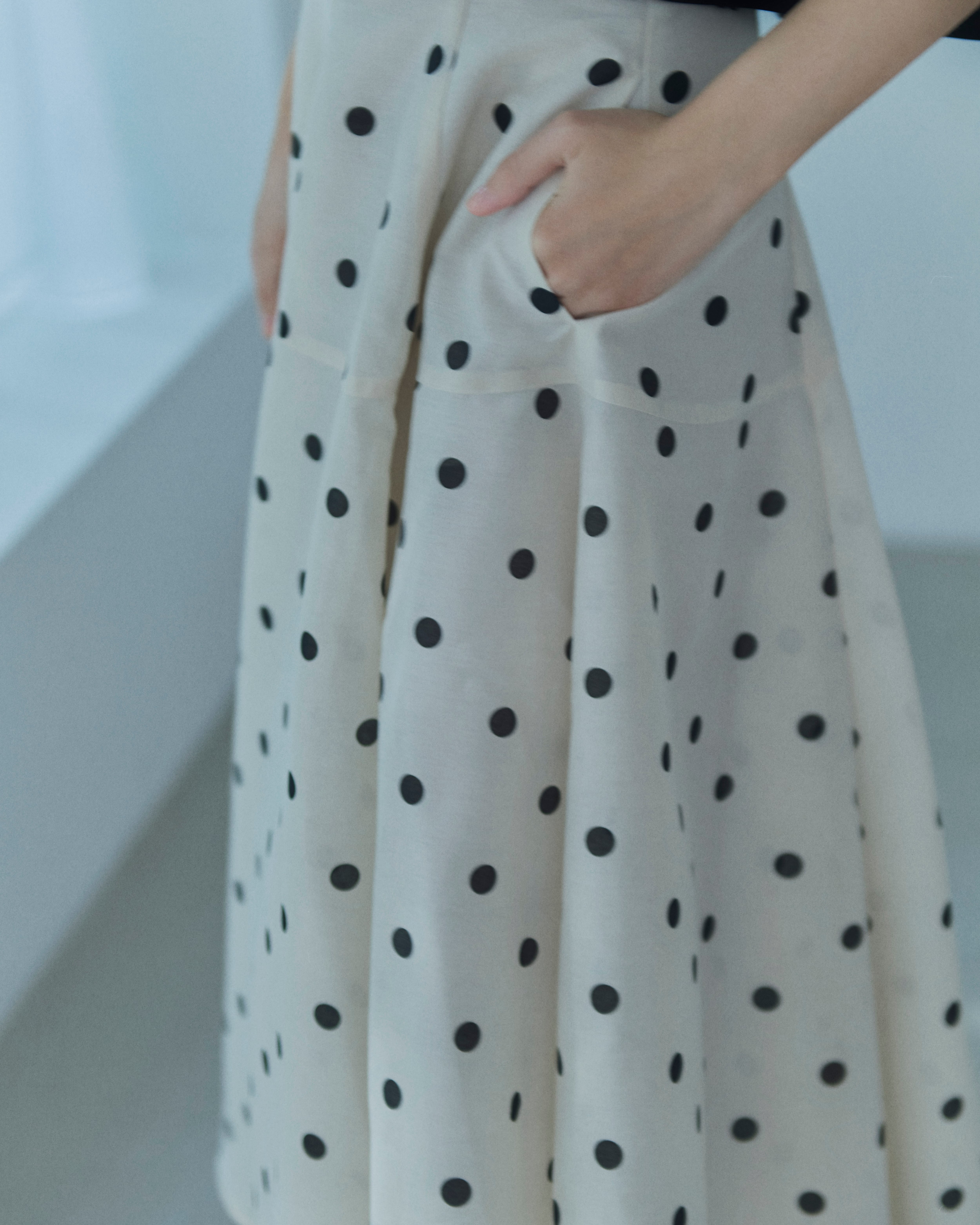 【新品未使用】Bluelea Dot volume flare skirt Dot volume flare skirt | Bluelea