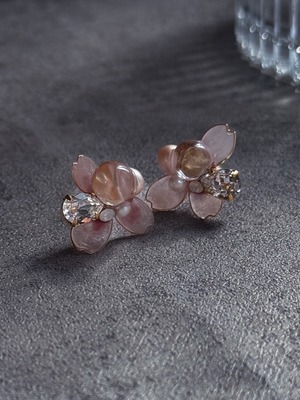 大人桜パールピアス/イヤリング