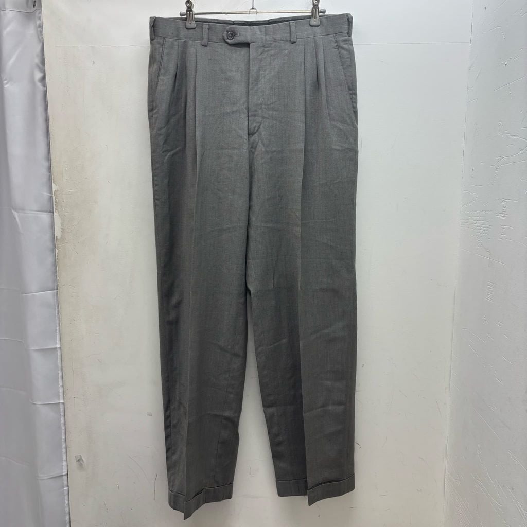 BERNARD ZINS ベルナールザンス スラックス 74044-009 グレー US28