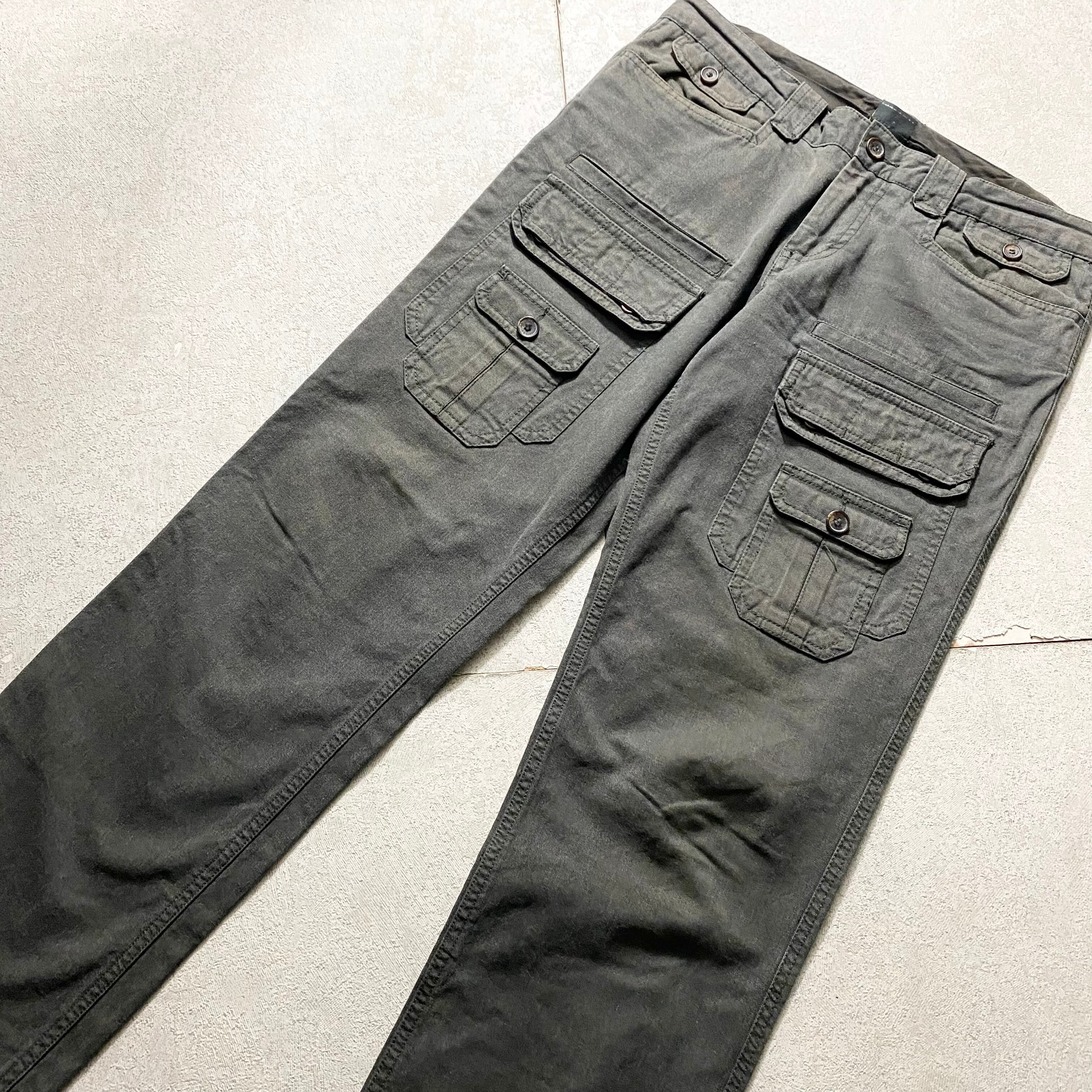 D&G multi pockets cargo denim pants | NOIR ONLINE