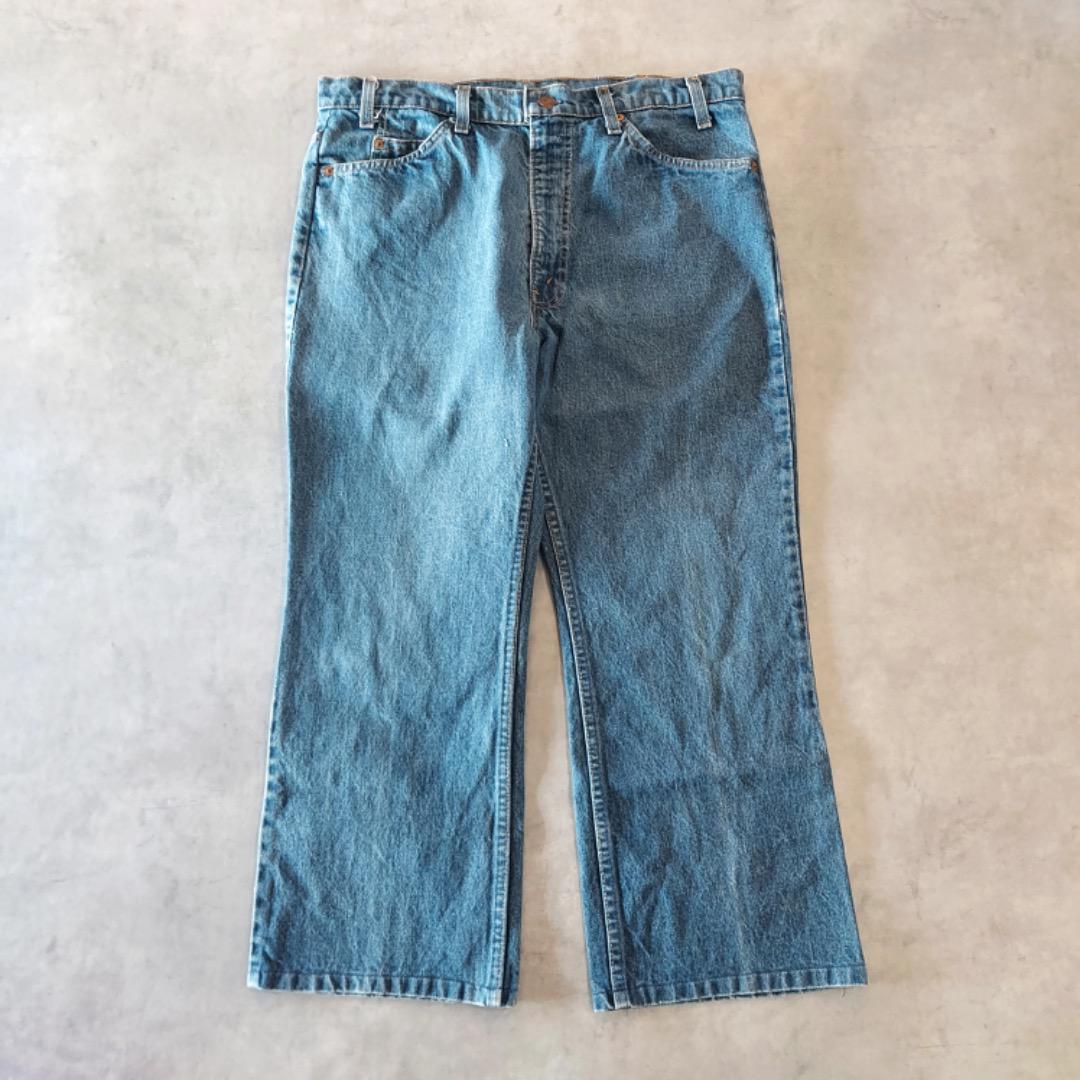 リーバイス517 W36 デニム ハチマル 青 80s USA製 15360