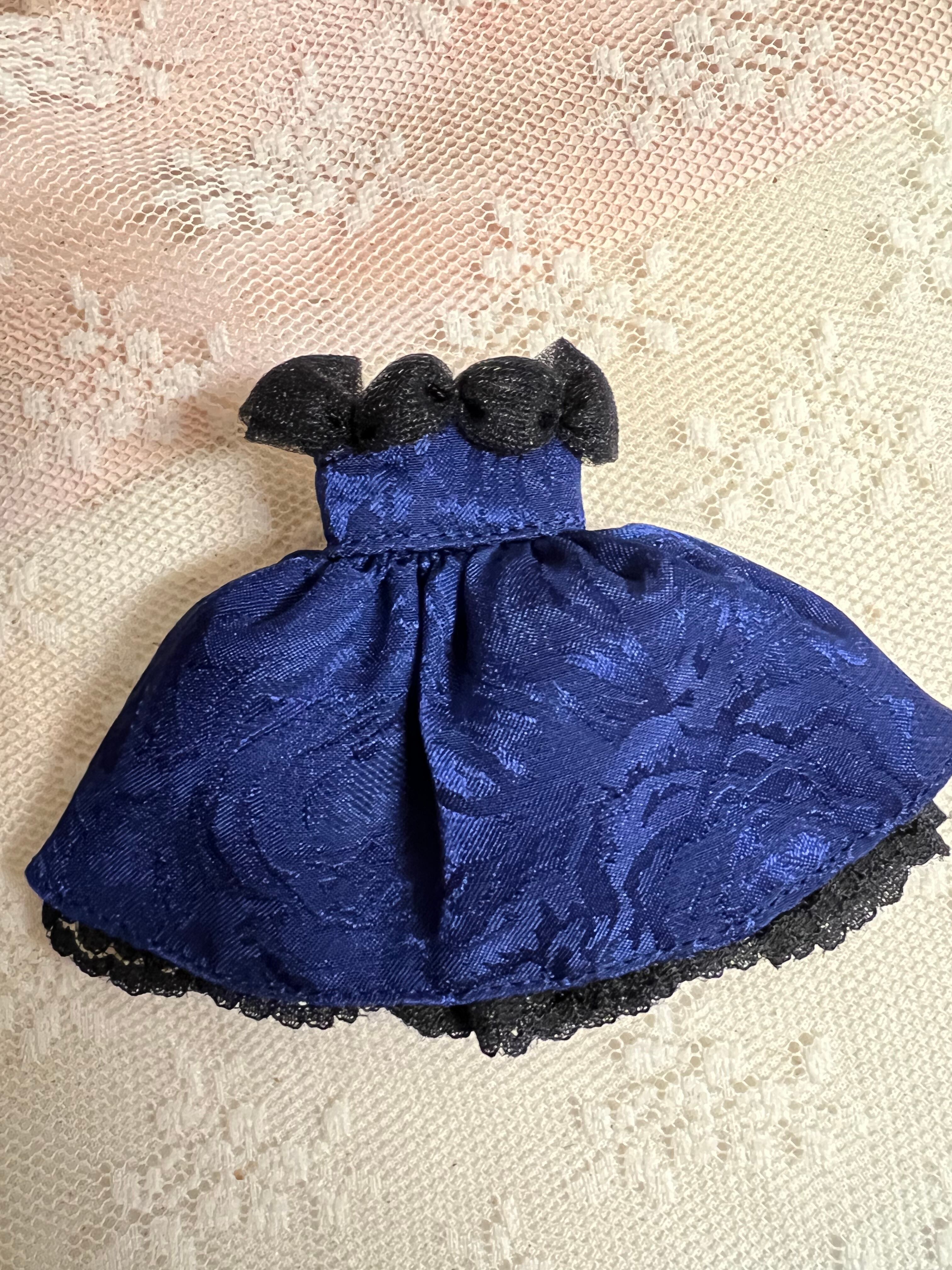 1月10日まで販売】◇Shiki◇青薔薇ドレスセット（オビツ11サイズ