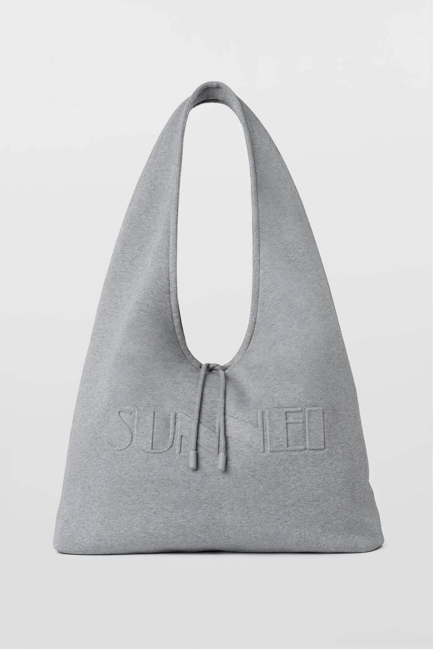 『SUNNEI』MULTITASKING SWEATBAG / grey melange