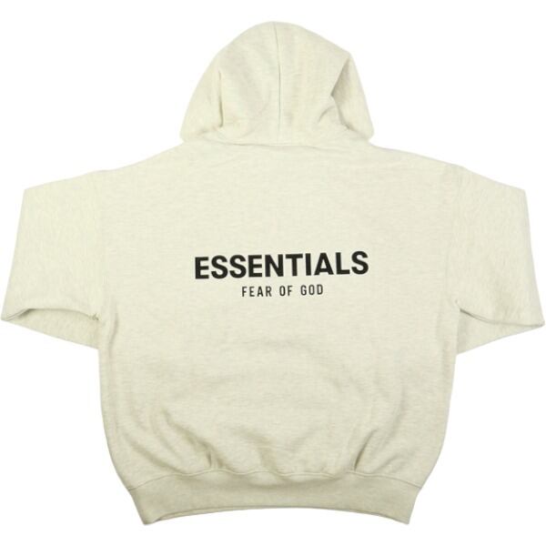 ESSENTIALS PULL-OVER HOODIE OATMEAL Sサイズ