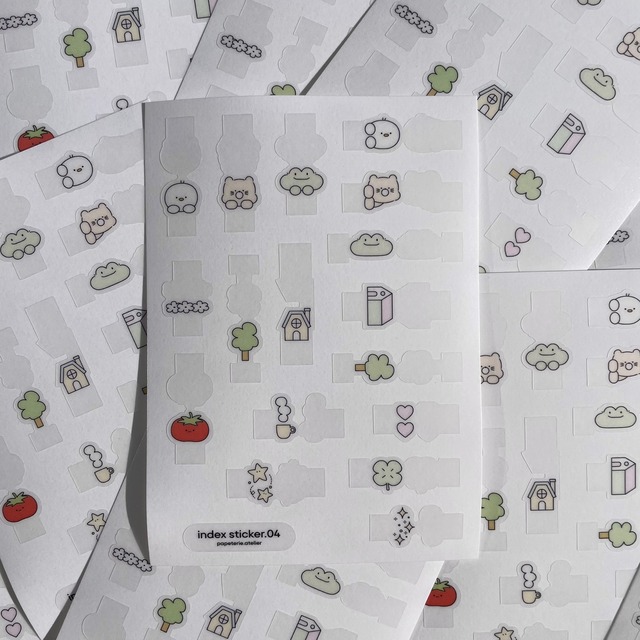 papeterie.atelier 〔index sticker 04〕