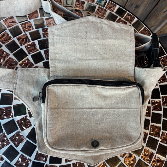 シンプル2wayウエストポーチ