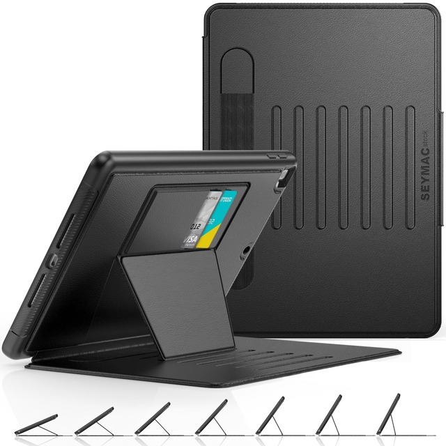 SEYMAC stock iPad 9/8/7世代(2021/2020/2019) 10.2インチ専用耐衝撃 ケース,ブラック