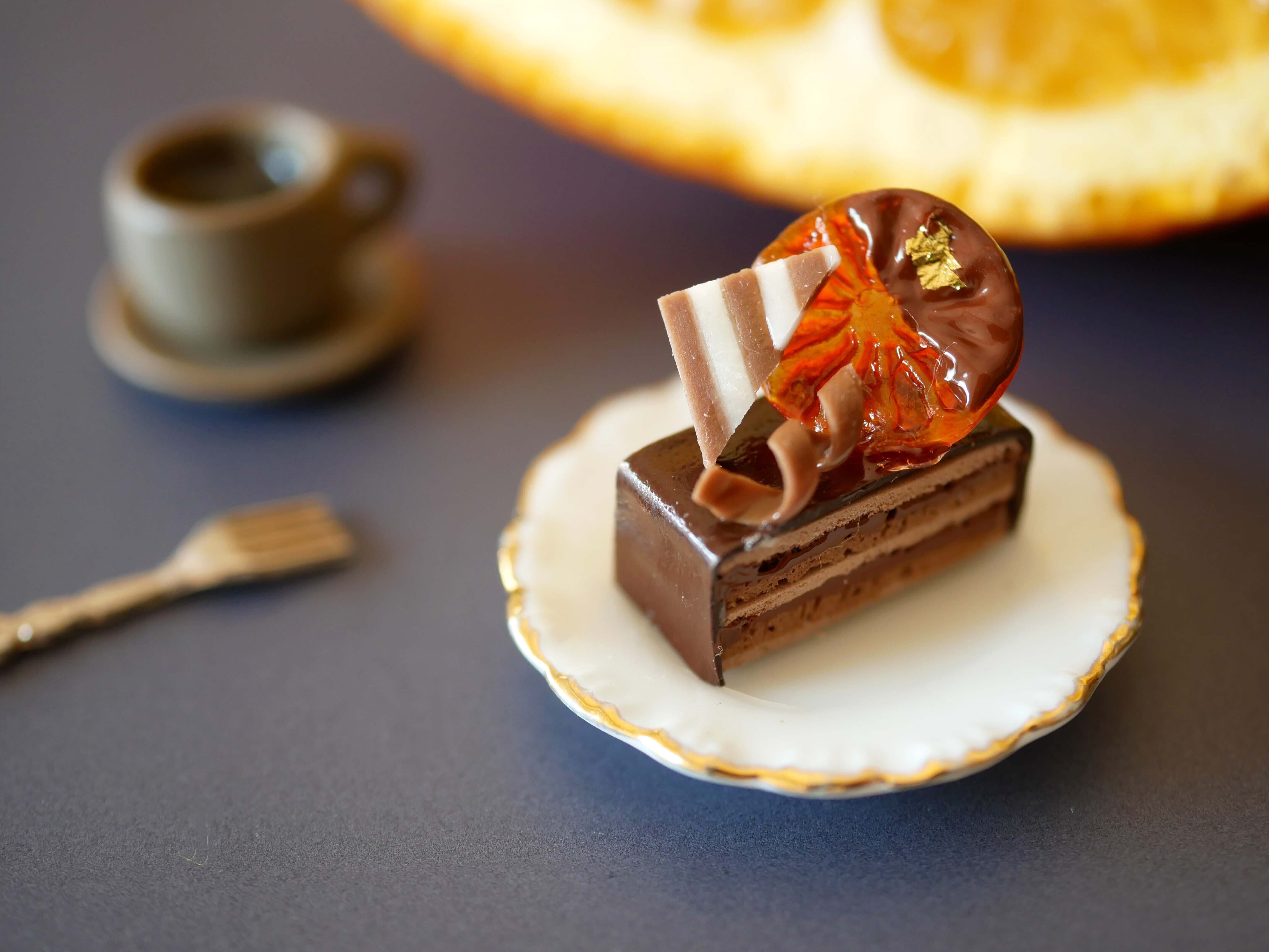 【ミニチュア】ガナッシュケーキ