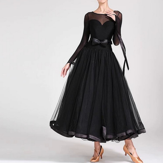 シアーネック・エレガントスタンダードドレス ds0929