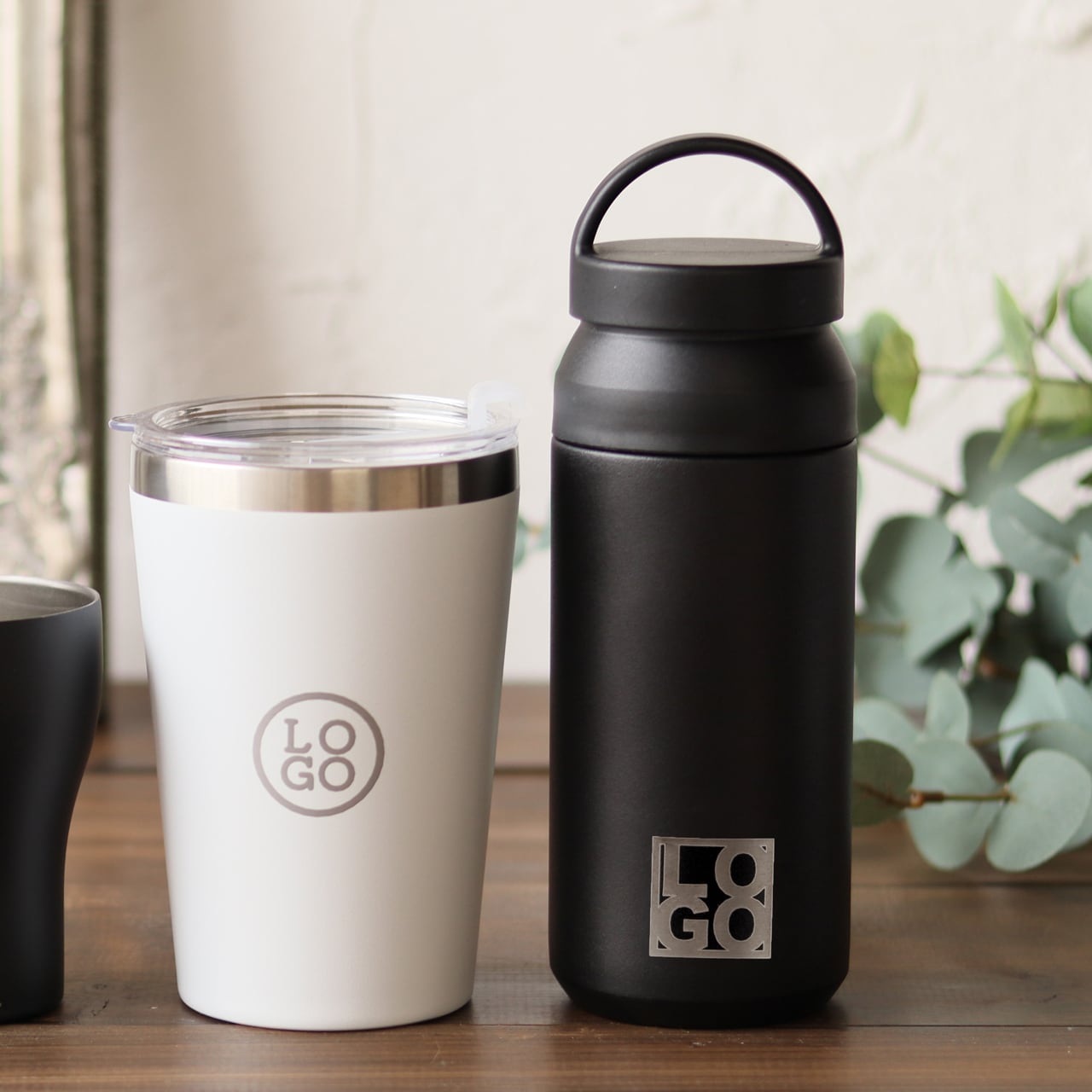 ステンレスカップインタンブラー（ホワイト）【オリジナル