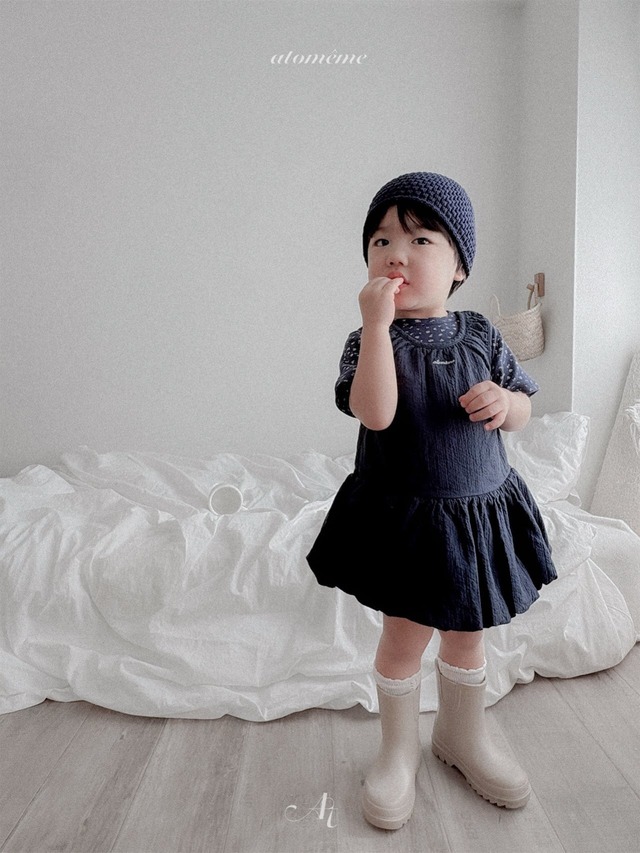 【取寄】atomeme｜bailey dress｜ベイリーワンピース｜S-XL｜10m-4y｜26 spring