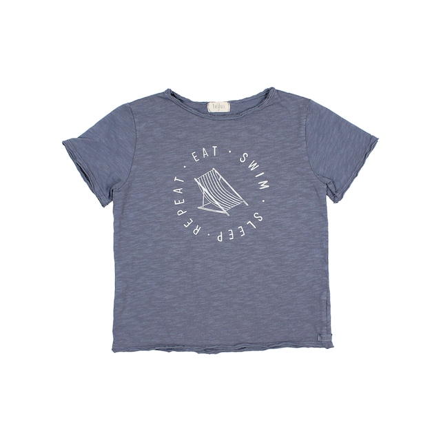 SUMMER T-SHIRT BLUE STONE/buho