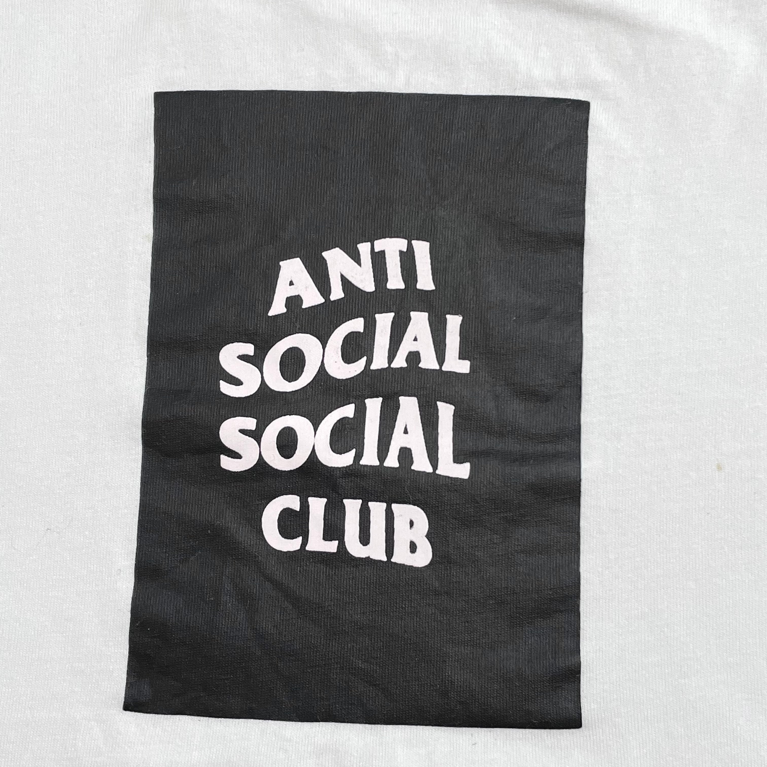 ANTI SOCIAL SOCIAL CLUB USA製 Tシャツ ブラック S