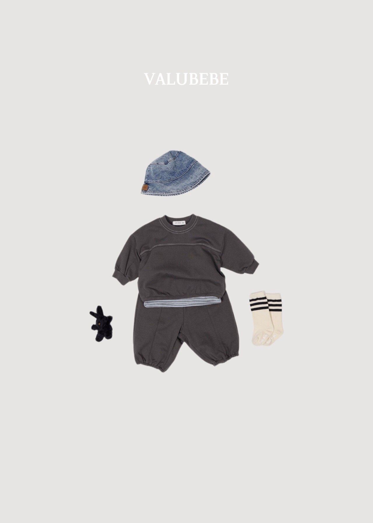 送料無料【予約】/ ベーシックラインソックス(3足セット) / valubebe