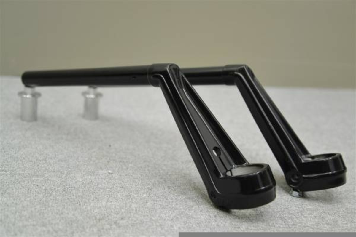 VFタイプ ハンドル 黒 高さ15cm（新品 VFハン 黒 / 汎用 VFタイプ 