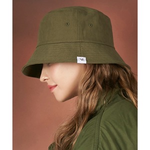 [VARZAR] Herringbone label bucket hat khaki  正規品 韓国ブランド 韓国ファッション 韓国代行 ハット