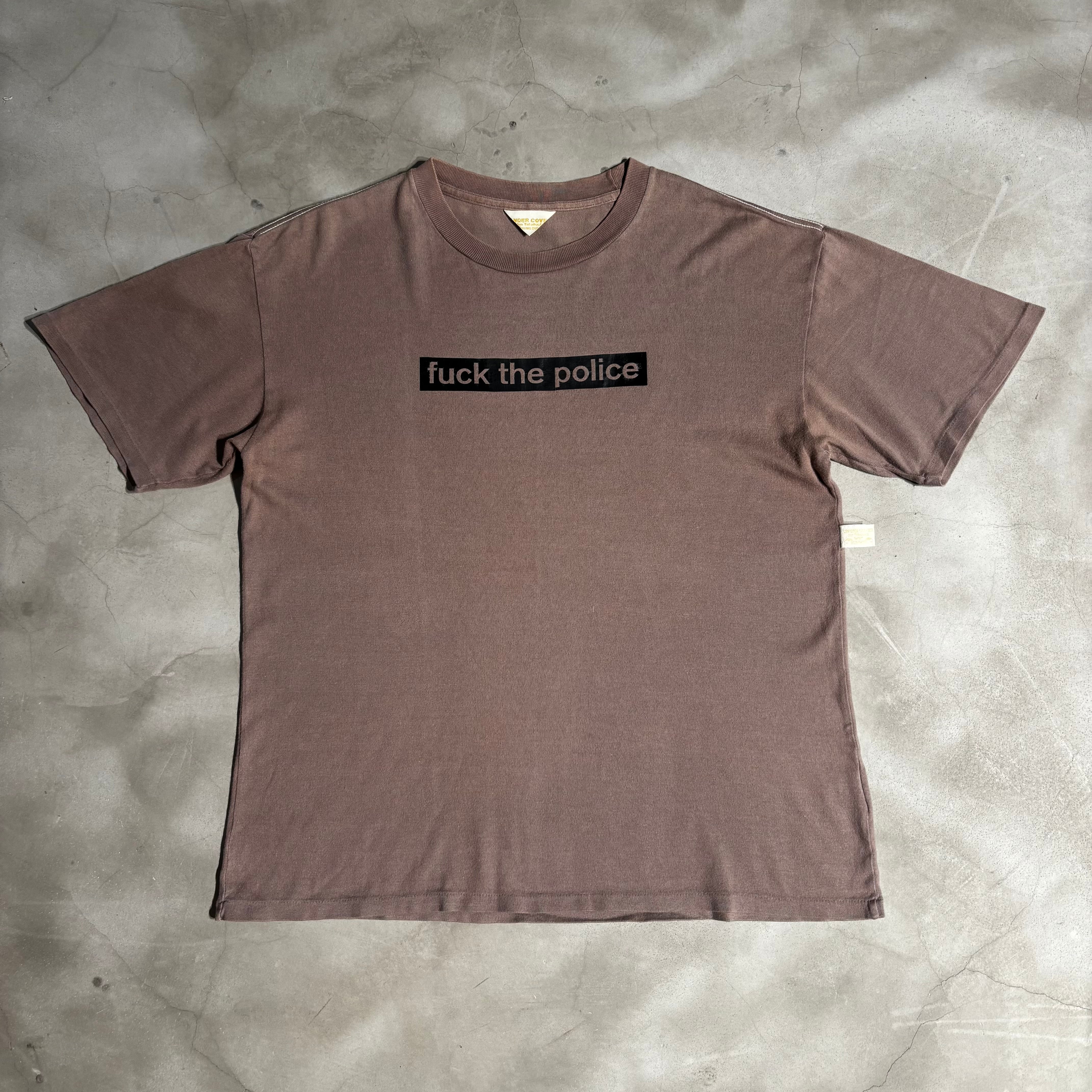 UNDERCOVER, 98SS WET SUMMER期 fuck the police T shirt | WEB