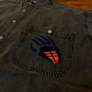 ナスングワム【Nasngwam】Indian motif Denim Shirt　Mサイズ