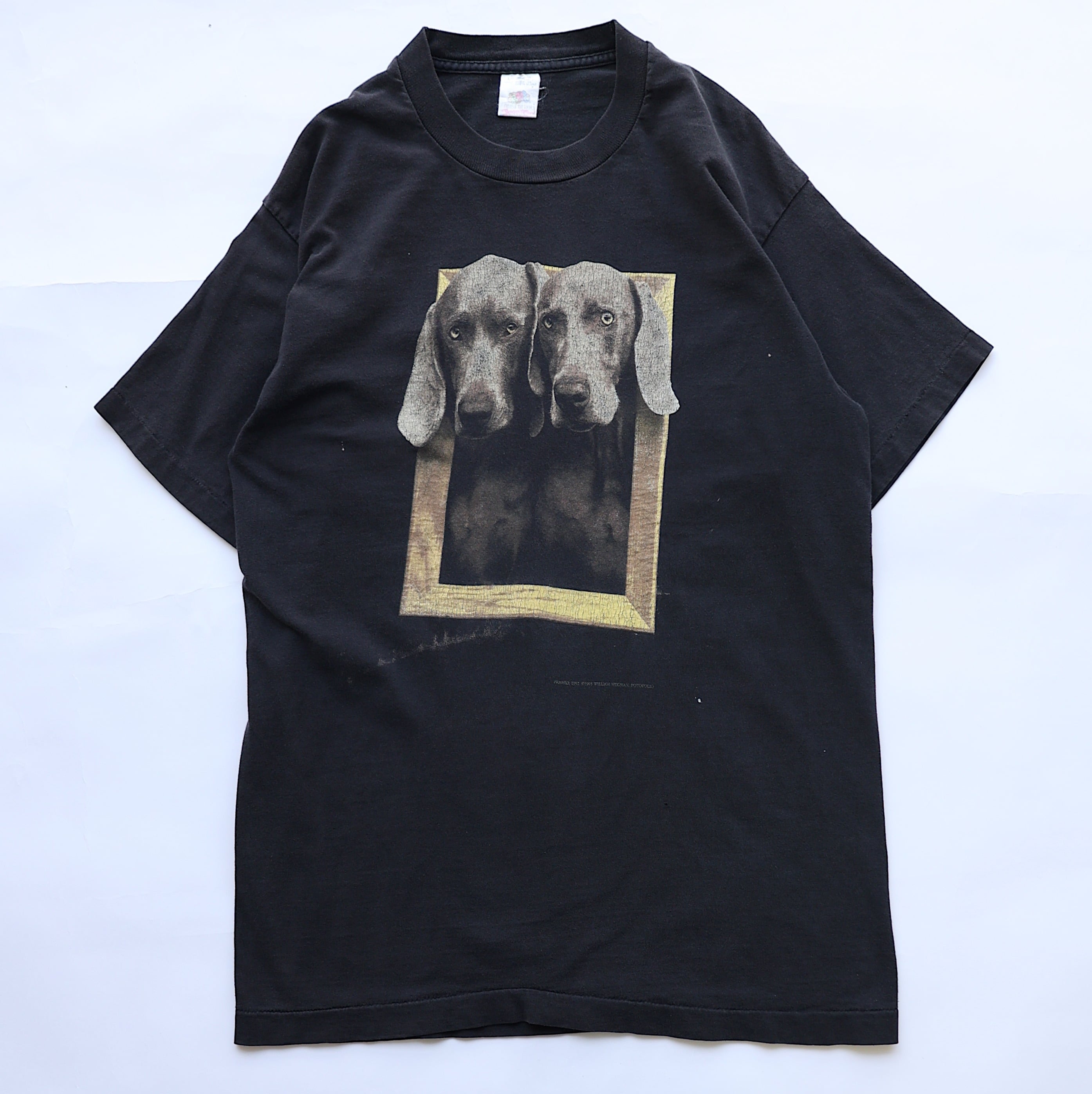 1995 WILLIAM WEGMAN ART TSHIRT