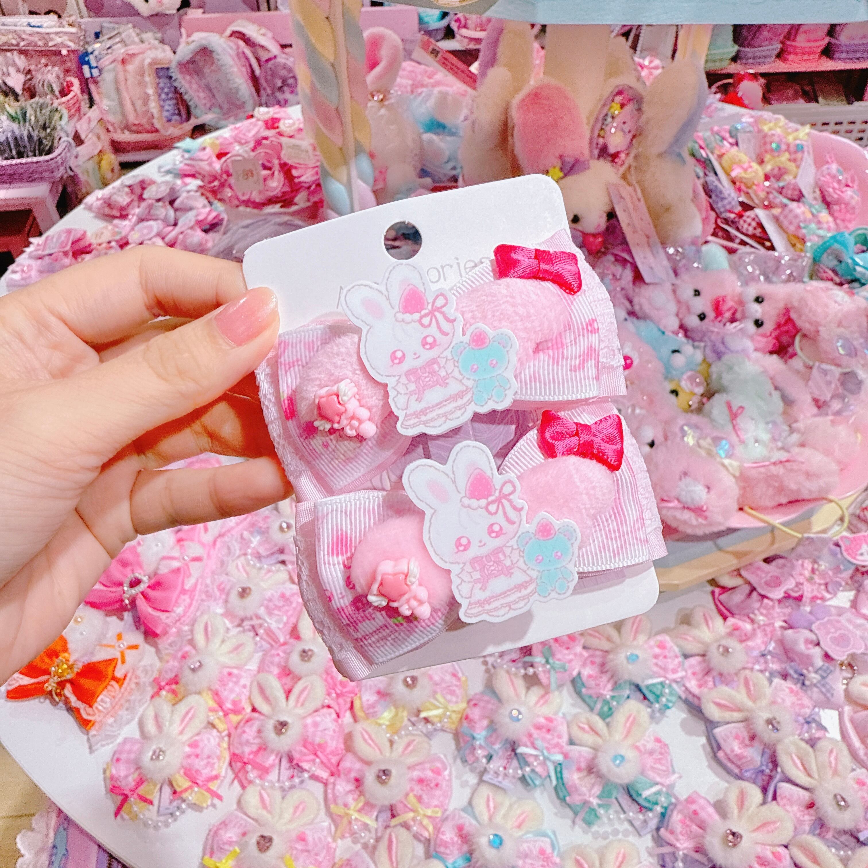 【R38】52-38ツインヘアクリップ