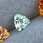6. ミントガーネット 4.5x4.5mm, 0.33ct タンザニア産