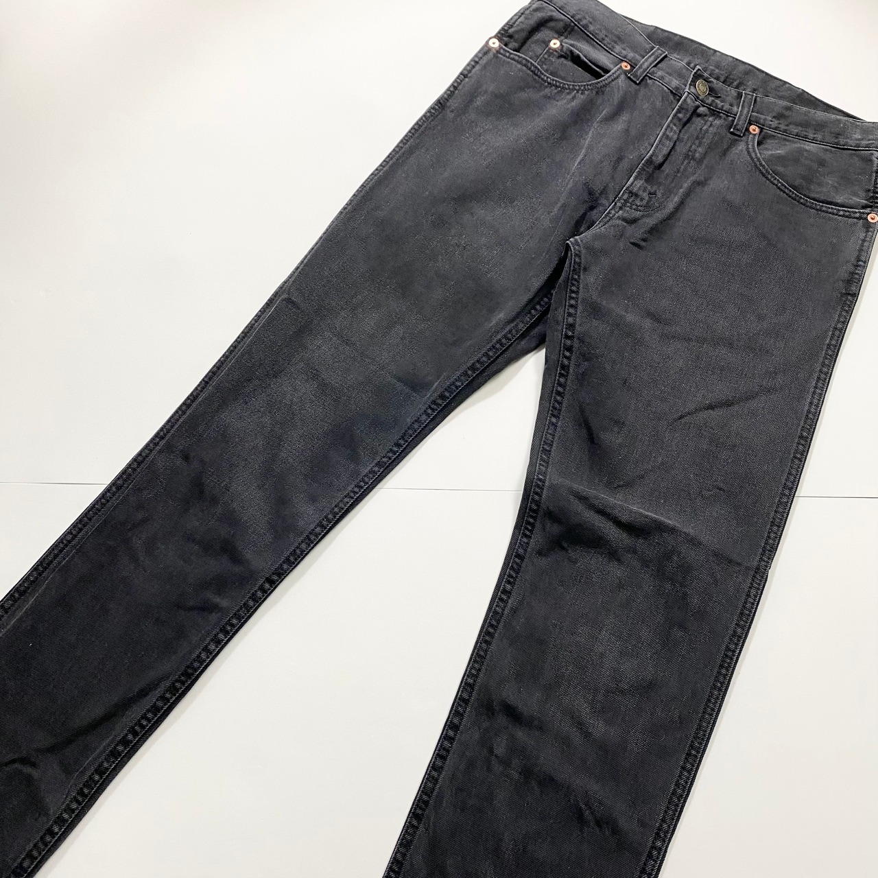 GUCCI black denim pants “star eye”