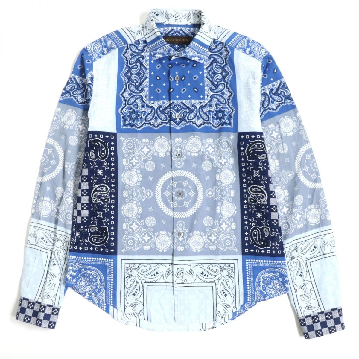 美品▽14SS LOUIS VUITTON ルイヴィトン バンダナ柄/ペイズリー 美品▽14SS LOUIS VUITTON ルイヴィトン バンダナ柄/ペイズリー