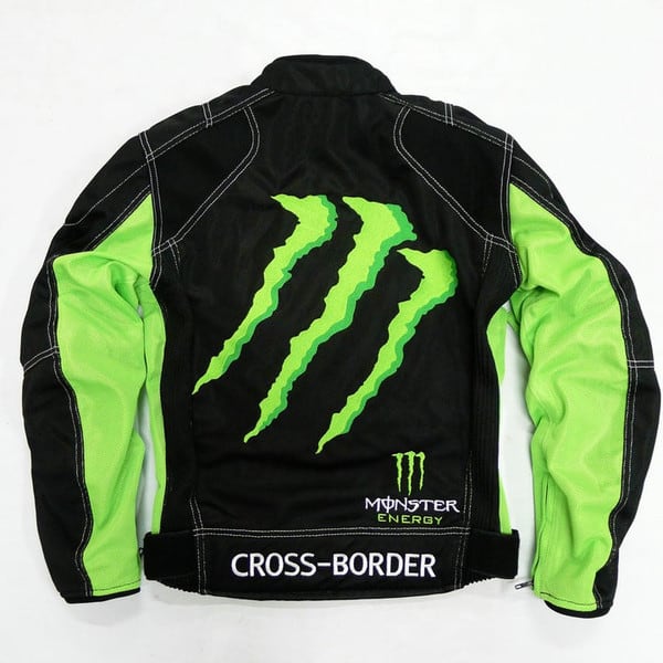 MONSTER ENERGY モンスターエナジー メッシュバイク ジャケット ライディングジャケット 春 秋 冬 ３シーズン 防風 防寒  プロテクター装備 160119gzscf02 | Bikewear