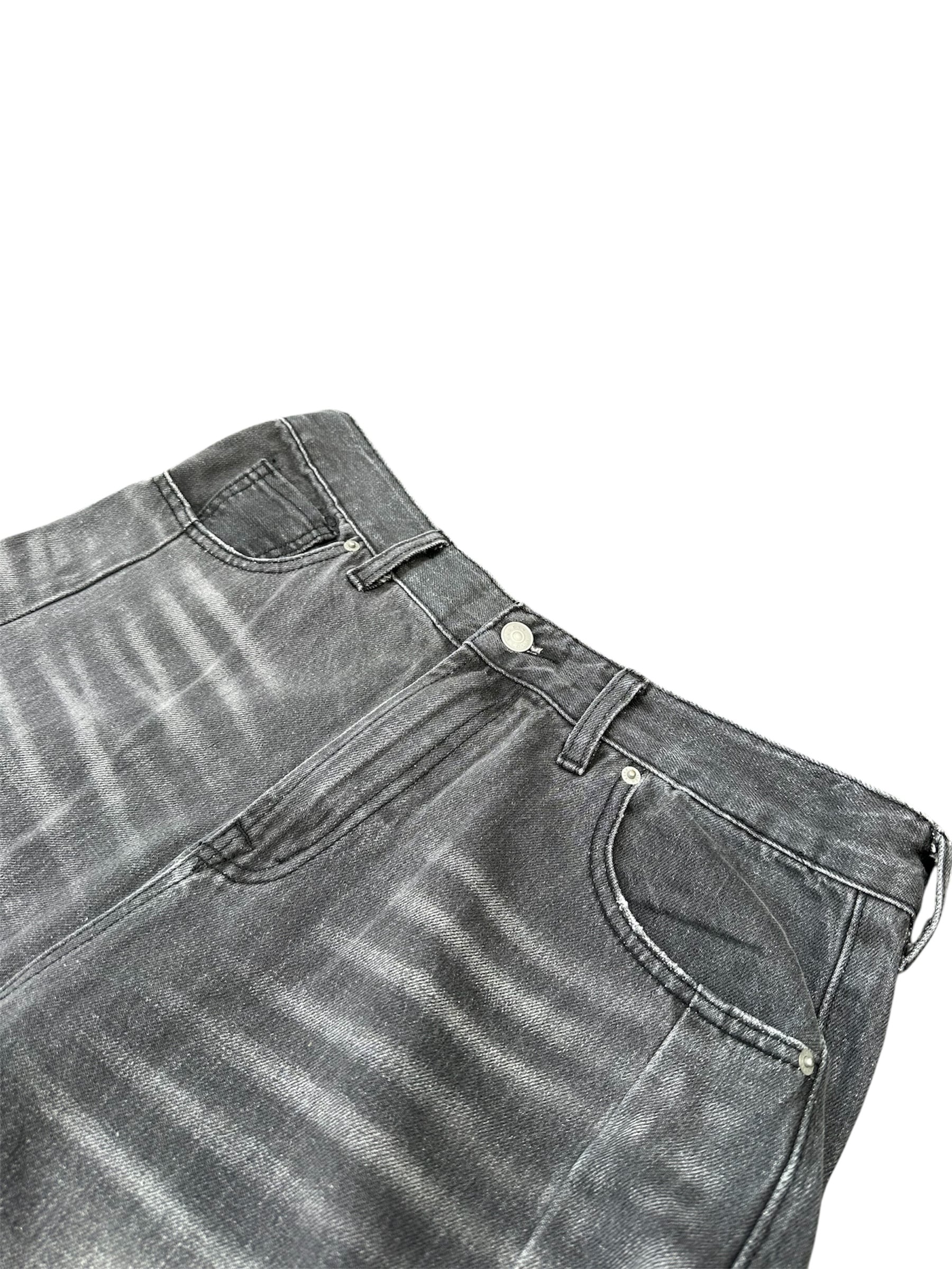Fade Black Baggy Denim | 【ボトムス専門店】MODE SPACE