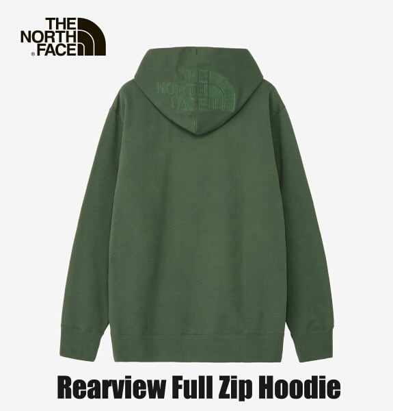 ザ・ノース・フェイス ノースフェイス パーカー スウェット ジップアップ THE NORTH FACE リアビューフルジップフーディ NT12442 アルパイン×アルパイン