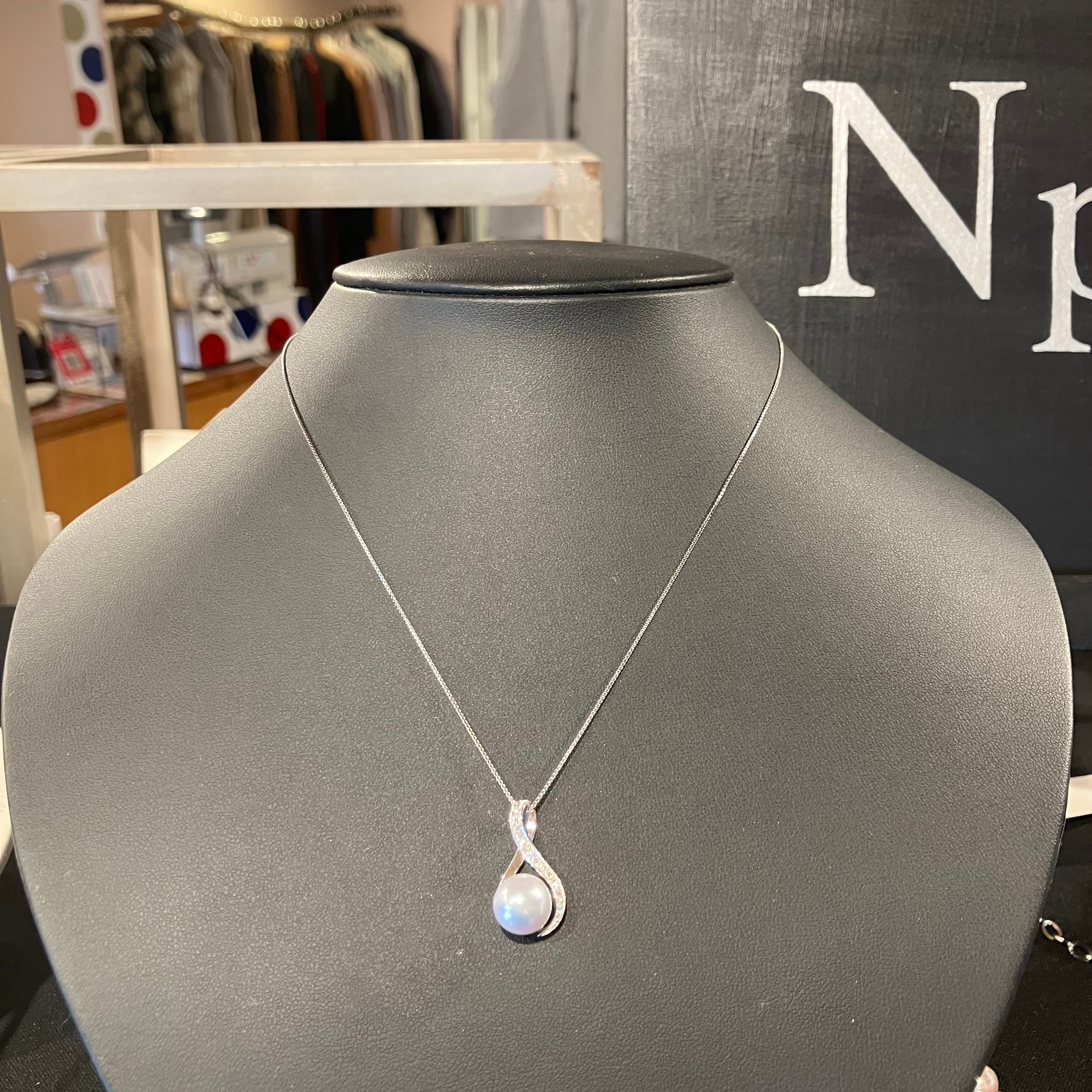 【1/25までのpop-up期間限定】愛媛宇和島産本真珠 パールネックレス N pearl