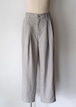 STILL BY HAND “ Linen Tapered Pants ( Taupe )”
