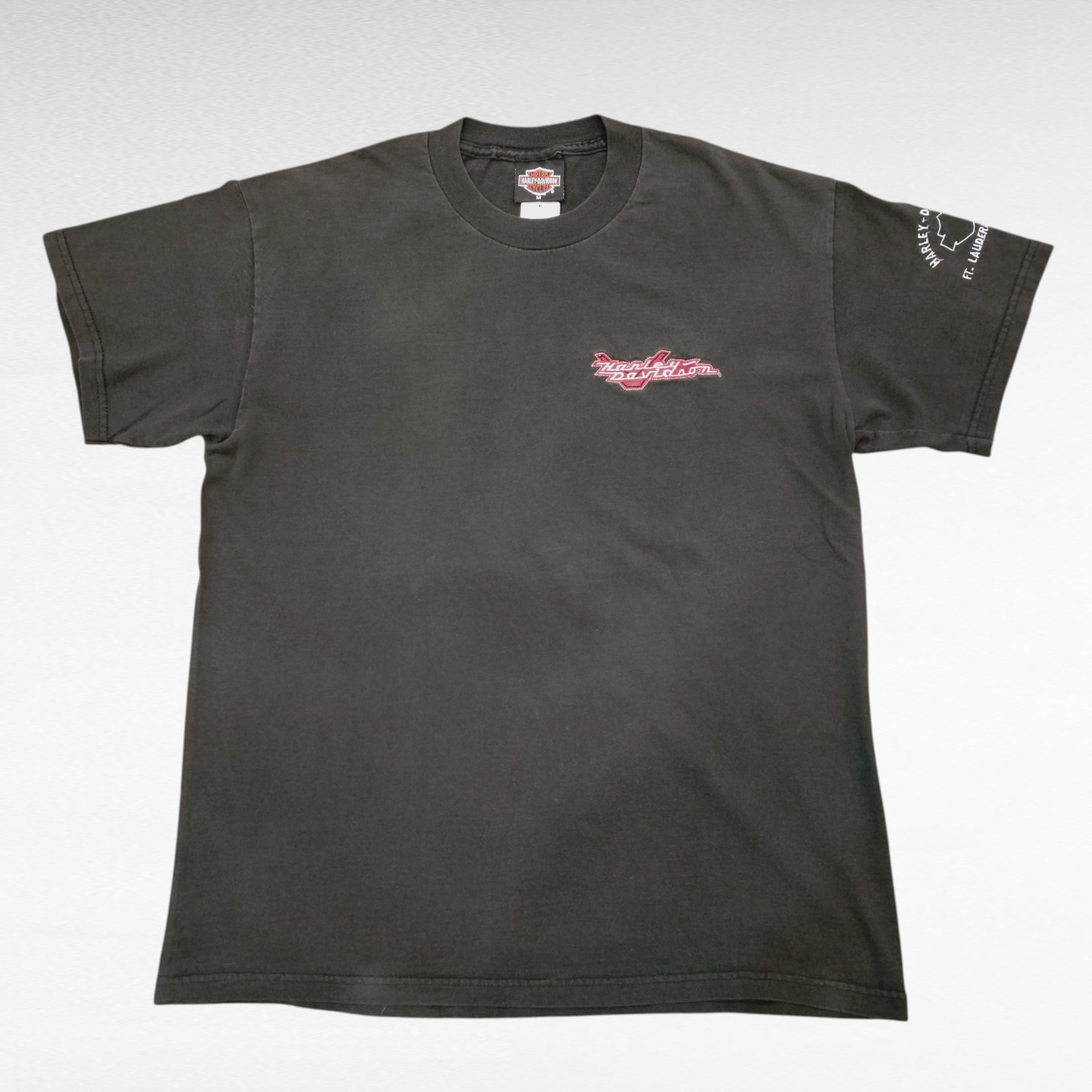 90s HARLEY-DAVIDSON embroidery print t-shirt | 仙台 古着屋