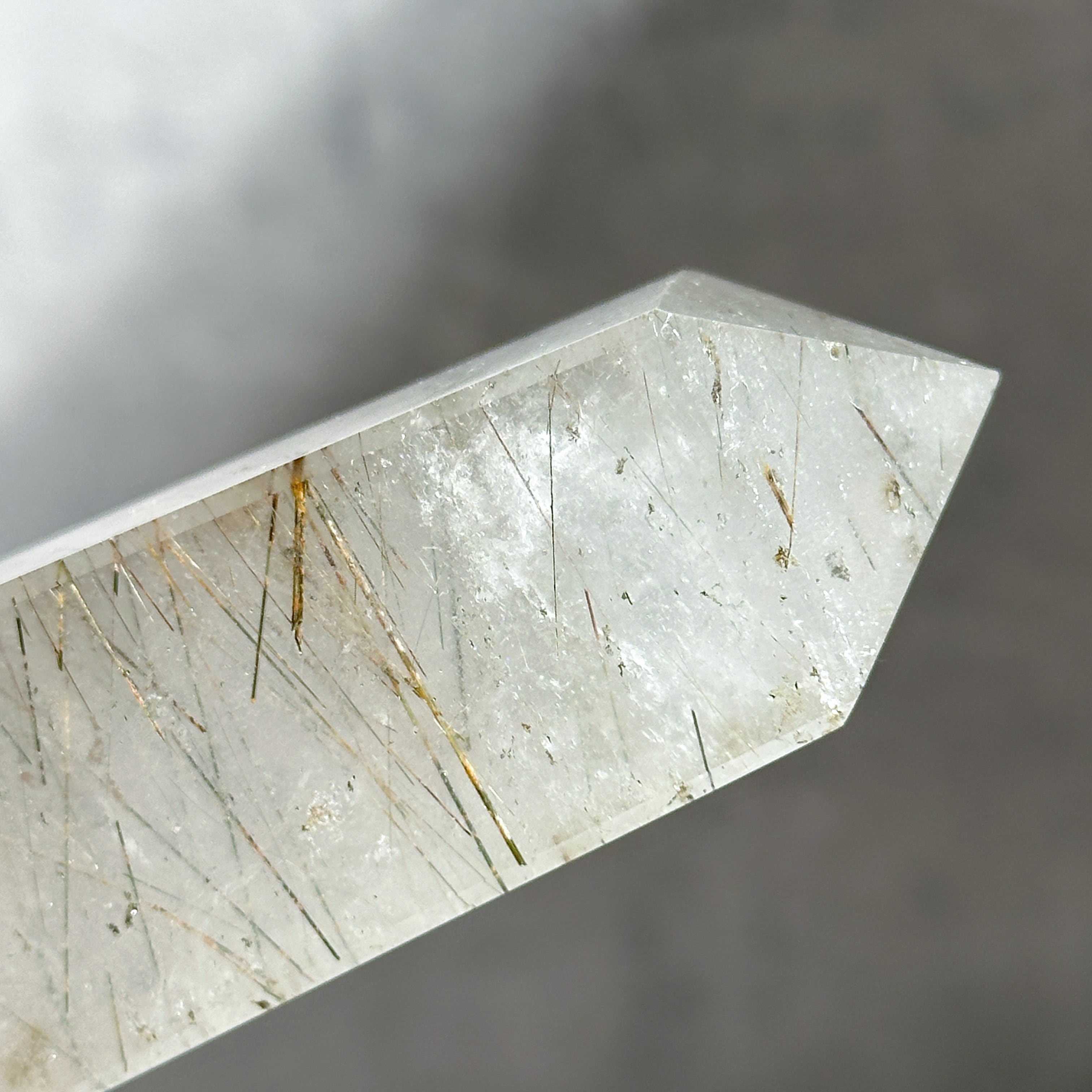 マルチルチルクォーツ タワー 04◇ Multi-Rutile Quartz ◇天然石