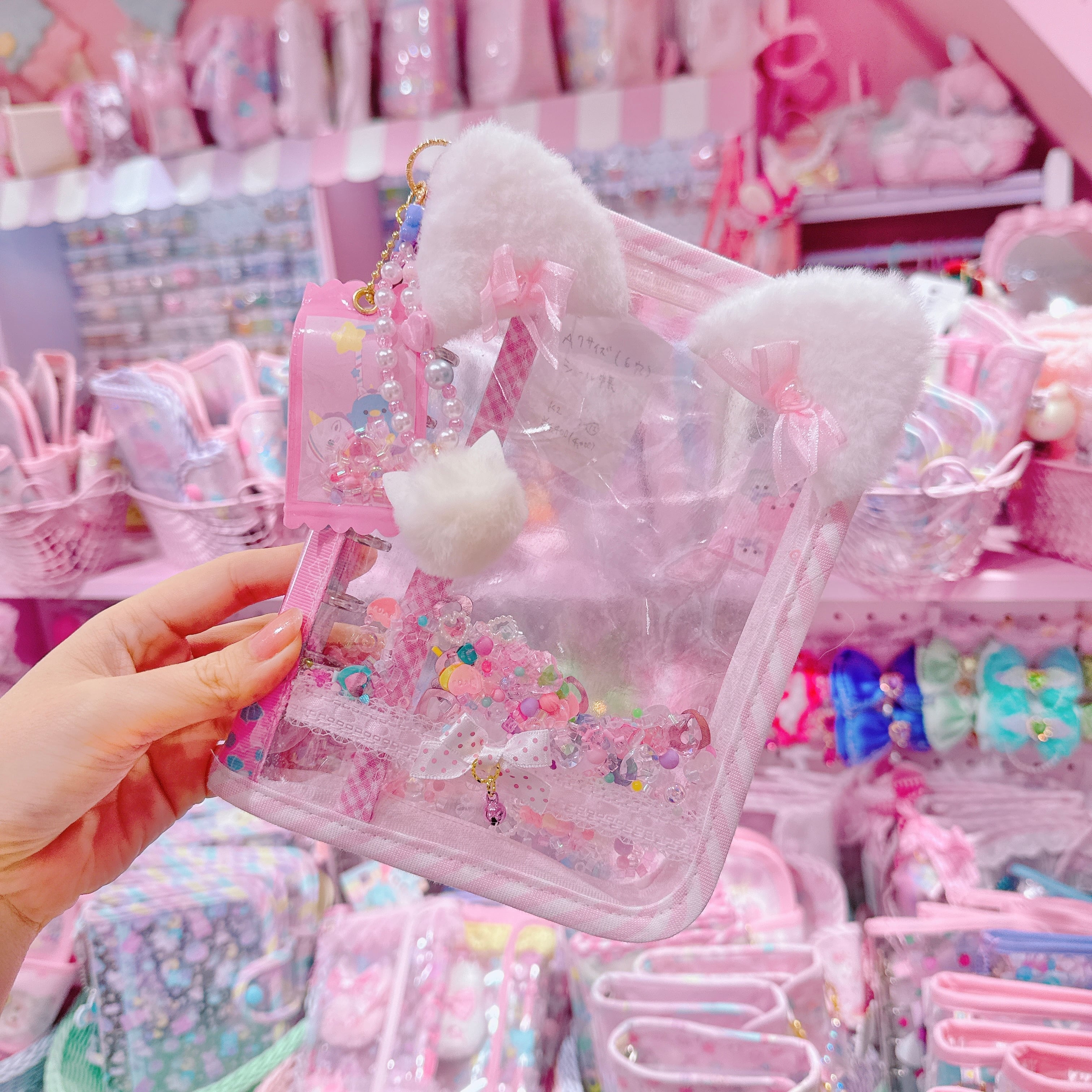 【K2】80-12ねこみみA7シール帳（６穴）