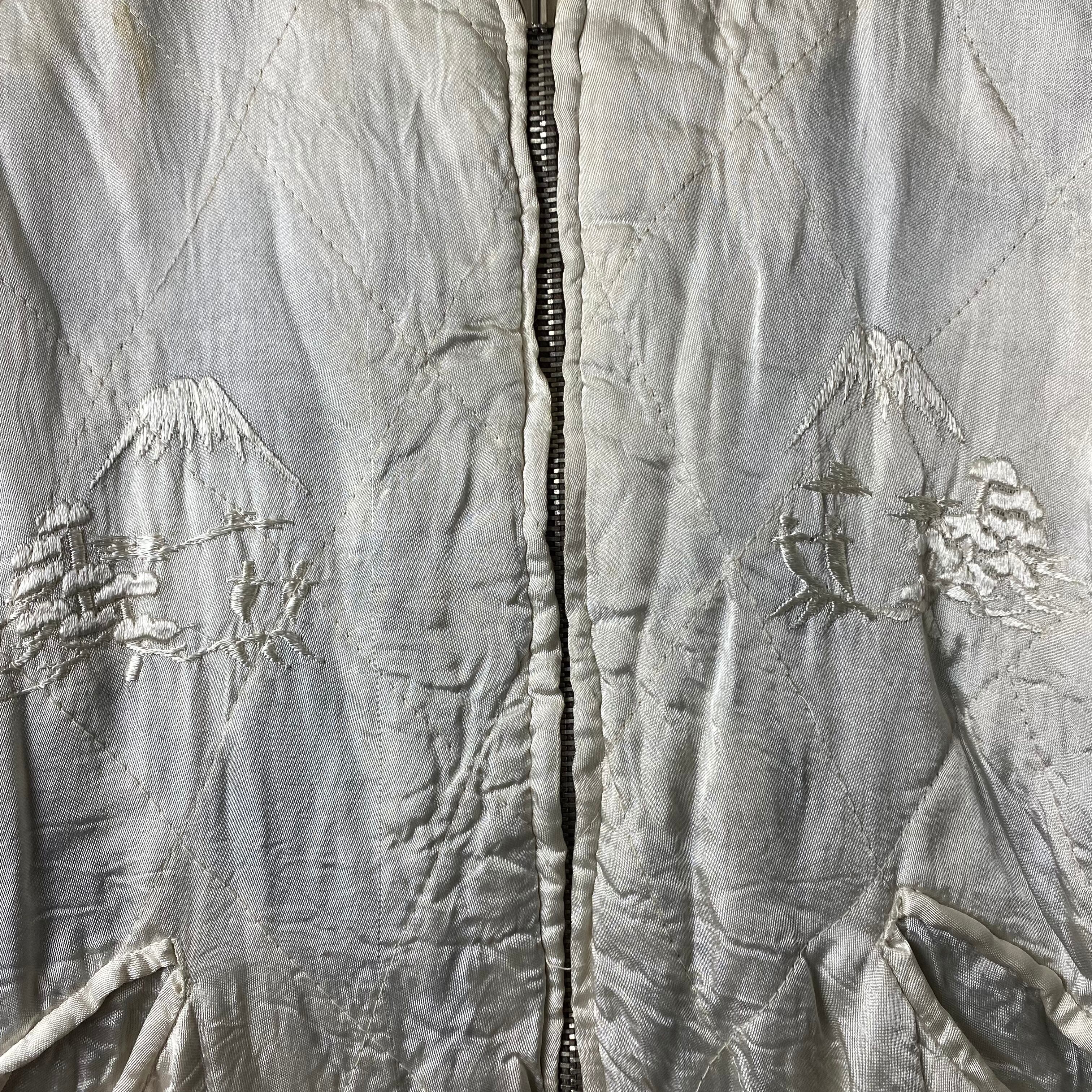 vintage 1950's velour souvenir jacket “japan” | NOIR ONLINE