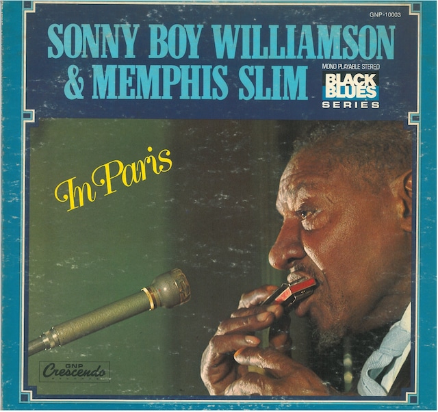 SONNY BOY WILLIAMSON & MENPHIS SLIM / IN PARIS (LP) USA盤